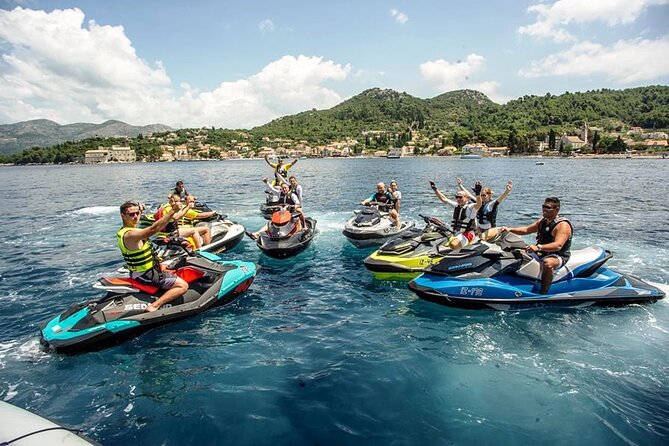 2-Hour Dubrovnik Fun and Exciting Jet Ski Safari Adventure Tour - Finishing at Dubrovnik Old City Harbor Entrance: City Walls Rising From Sea Level