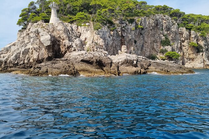 2 hours Elafiti Islands Private Tour by Barracuda 545 - Koločep Island’s swim stop: Blue and Green Cave, caves, cliffs, and bays