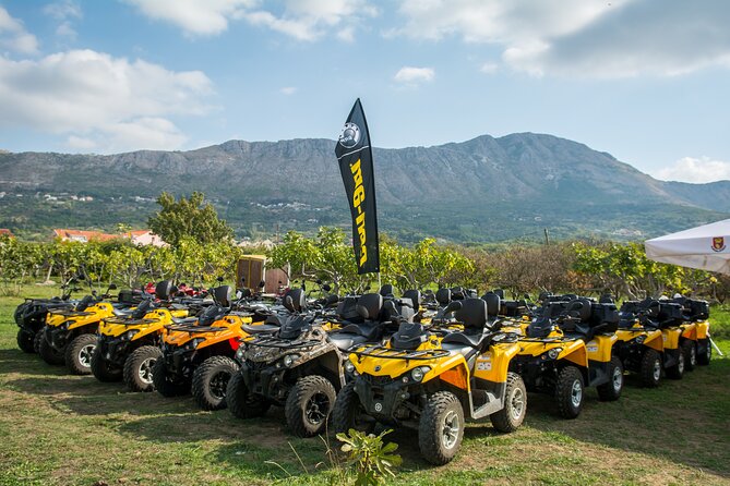 3-Hour Dubrovnik Countryside ATV/Quad Safari Adventure Tour - Srđ Hill stop: the viewpoint you came for, plus a snack break
