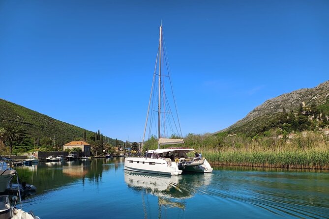 Adventure Sailing 4 Night Dubrovnik Cruise on the Huck Finn Cat - Peljesac Peninsula and Ston: the wall walk, oyster country, and wine slope views