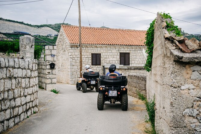 ATV Dubrovnik Safari Tour - Stop 3, Dubrovnik Observation Point: postcard views in hand