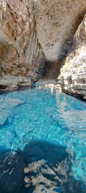 Blue Cave-Green caves-Lopud Sandy beach - tour with drink - Blue Cave and Green Caves: Why This Route Feels Different