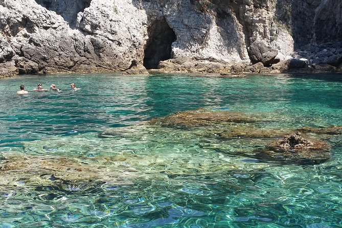 BLUE CAVE private speedboat tour with drinks - Lopud’s Šunj Beach: sand, clear water, and a woodland bar break