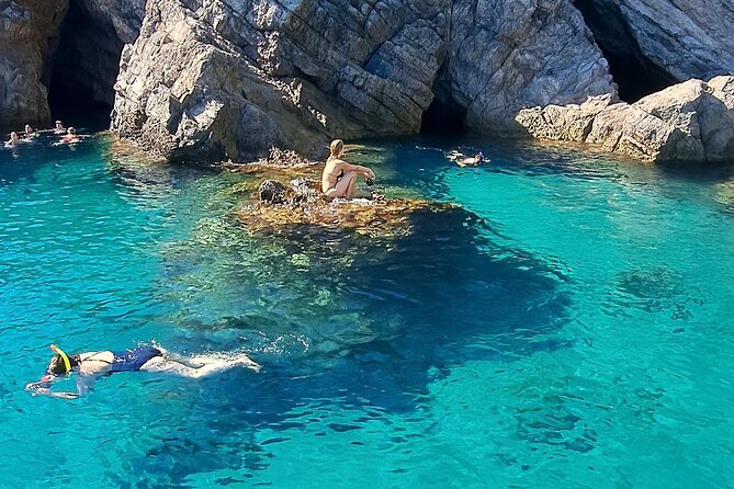 Blue & Green cave,Šunj beach - with drinks small group speedboat - Lapad meeting point, small-group vibes, and what to expect on the boat