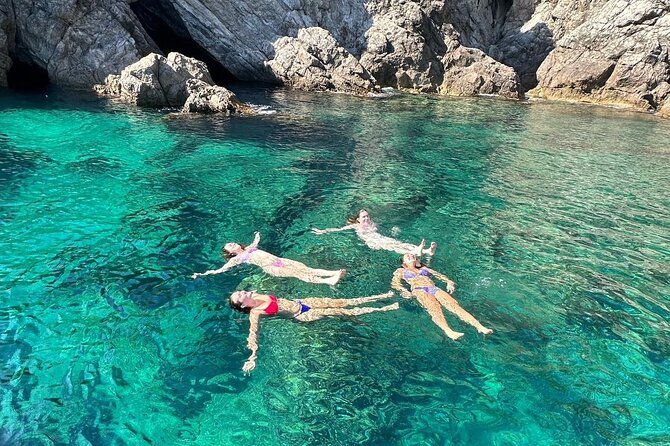 Blue & Green cave,Šunj beach - with drinks small group speedboat - Koločep Island: Blue Cave and the Green Caves in real clear-water style