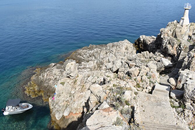 Boat rental in Dubrovnik Croatia. Cruise around Dubrovnik coast and islands - Koločep and the Blue Cave: snorkeling with the right expectations