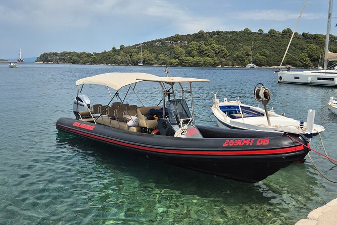Boat Tour to Mljet National Park & 3 Islands - Kolocep and the Blue Cave: swim fast, then slow down