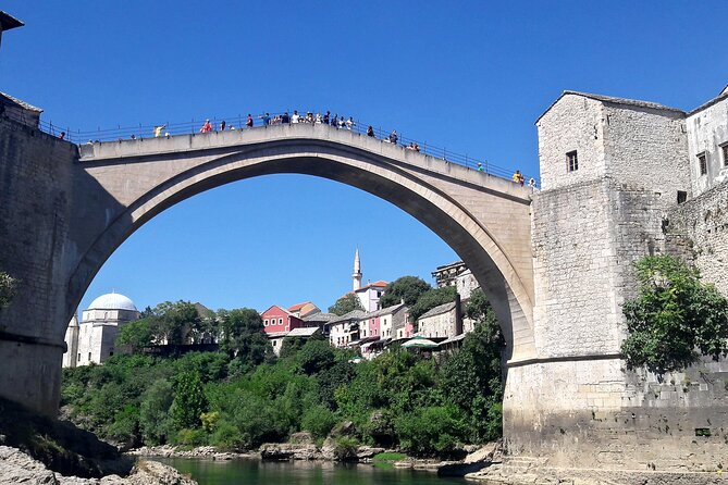 Bosnia,Mostar and Kravica waterfalls private tour - Mostar Old Bridge Area: Classic Views Plus Real Time To Wander