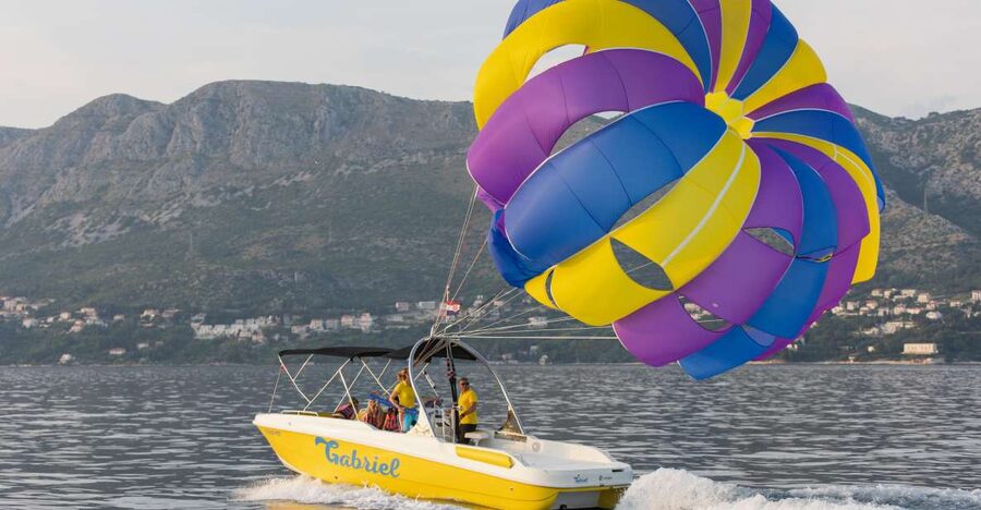 Cavtat: Parasailing - Price and value in real terms (what $94 buys you)