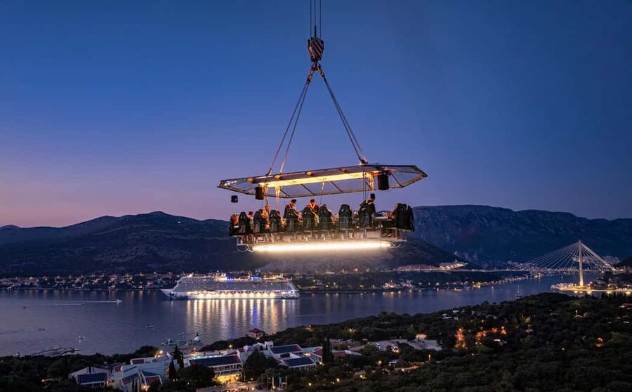 Dinner in the Sky Dubrovnik - 360° Panorama Lunch and Other Daytime Options