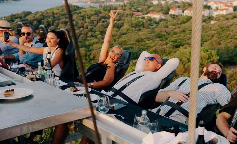 Dinner in the Sky Dubrovnik - Food and Value: Is It Worth $137, or the Higher Prices People Quoted?
