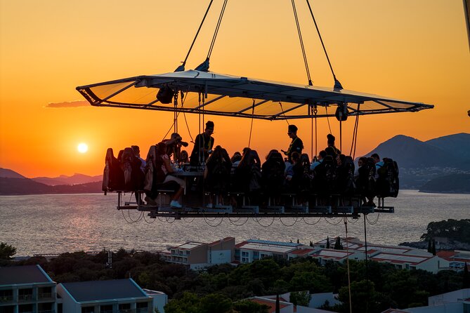Dinner in the Sky Dubrovnik - Dine 50m above ground - Dining 50 meters up gives Dubrovnik a new perspective