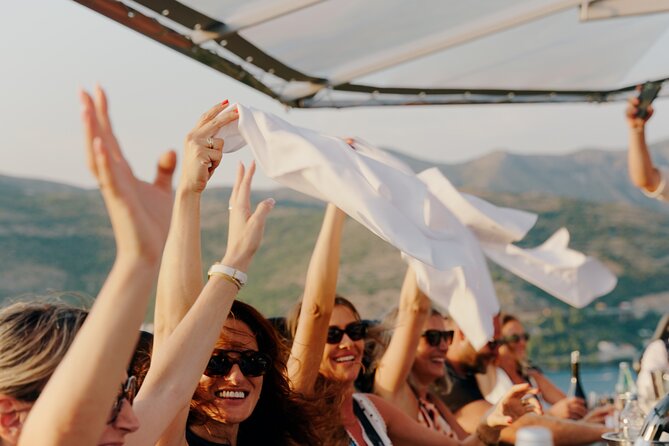 Dinner in the Sky Dubrovnik - Dine 50m above ground - Unlimited wine and soft drinks: fun perk, drink responsibly