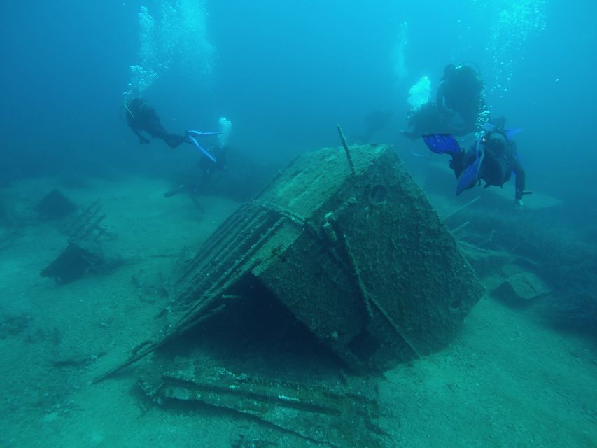 Dubrovnik: 1-Day Diving Package - Boat sites: wrecks, caves, and the lake-like stop at Lokrum