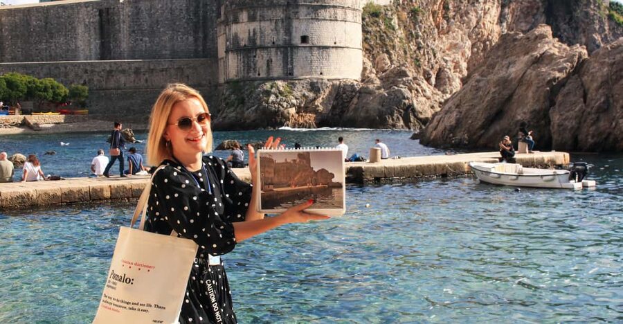 Dubrovnik: 2h Private Game of Thrones Walking Tour - Getting oriented fast at Amerling Fountain, just outside Pile Gate