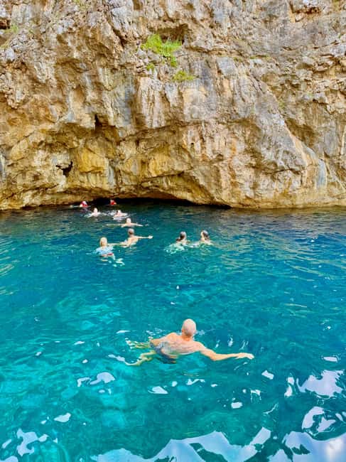 Dubrovnik: 6 hours Blue cave & Elaphiti with optional lunch - The Blue Cave Stop: Snorkel Gear, Swim Access, and Timing