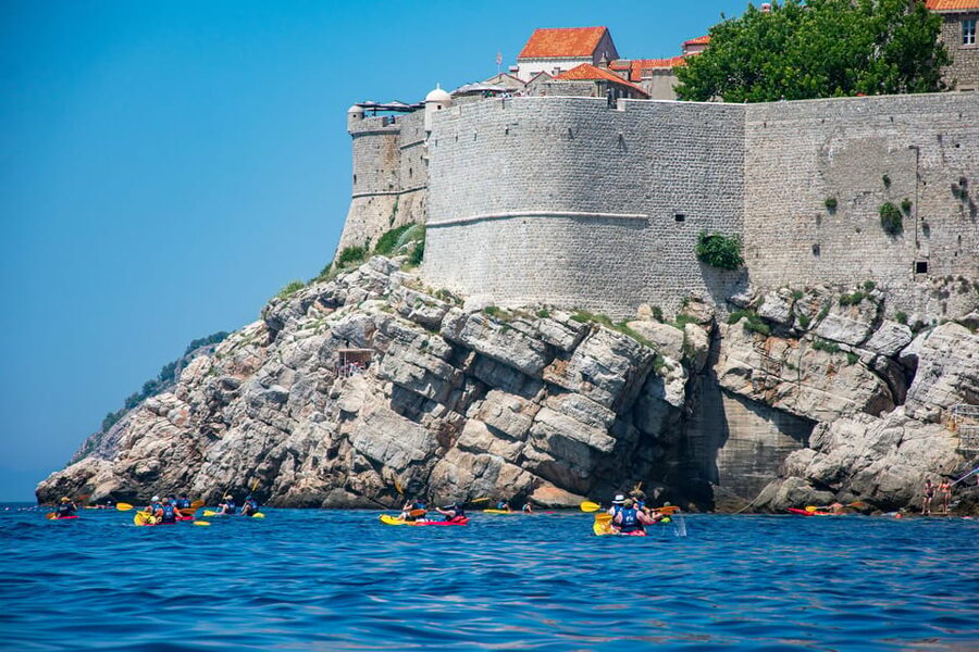 Dubrovnik: Afternoon Kayaking and Snorkeling Tour - Kayaking the Dubrovnik City Walls and heading toward Lokrum