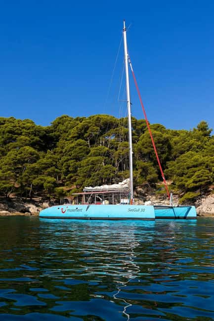 Dubrovnik: Best of the Elaphites by Catamaran - Lopud Free Time: Car-Free Island Life and the Beach-Time Reality Check