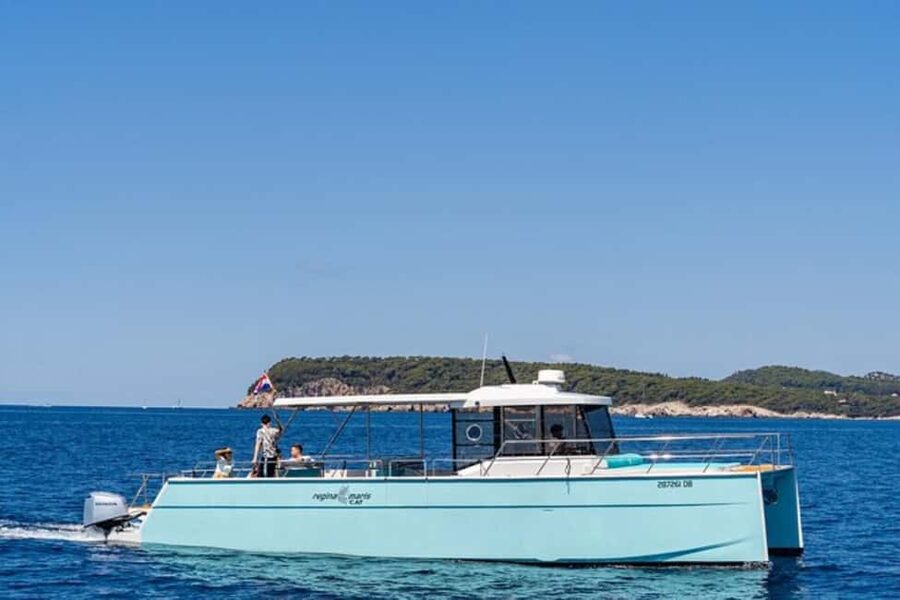 Dubrovnik: Blue Cave Catamaran Tour with Drinks and Snorkel - Blue Cave: The Sunlight Show and How to Swim With Confidence