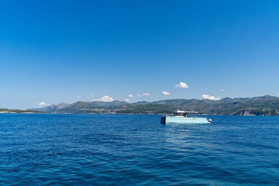 Dubrovnik: Blue Cave Catamaran Tour with Drinks and Snorkel - Cruising the Elaphiti Channel in a Spacious, Stable Catamaran