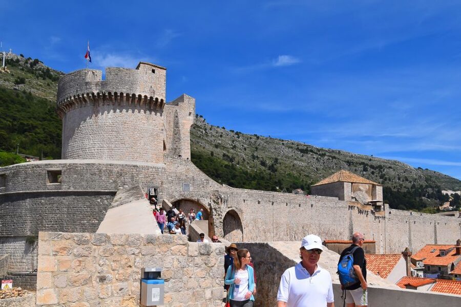 Dubrovnik: City Walls Early Morning or Sunset Walking Tour - Bokar Fortress and Minceta Tower: where the wall turns into a viewpoint system