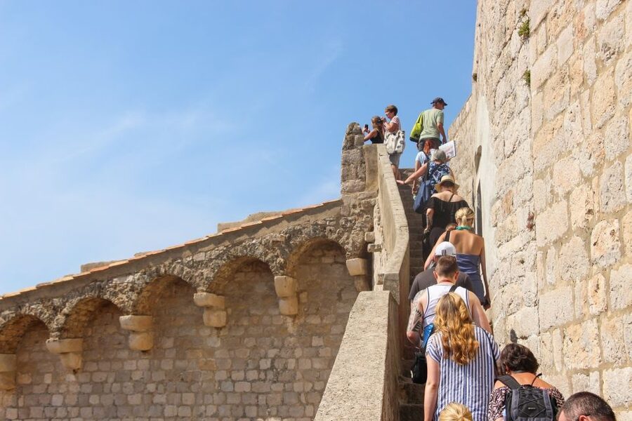 Dubrovnik City Walls Walking Tour - What to bring for a comfortable walk on the walls
