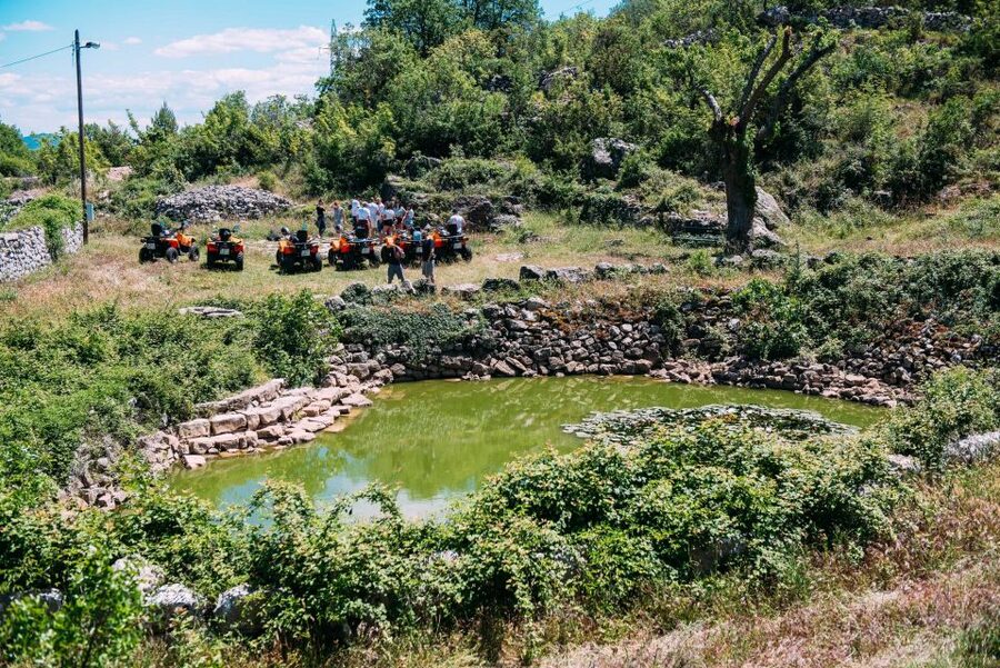 Dubrovnik: Countryside Guided ATV Adventure with Brunch - From Izletište Koraćevo to Zatonska Vala: the views start fast