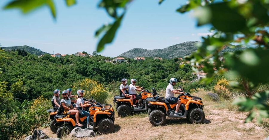 Dubrovnik: Countryside Guided ATV Adventure with Brunch - The village route through Ljubač, Gromača, Kliševo, and Mrčevo