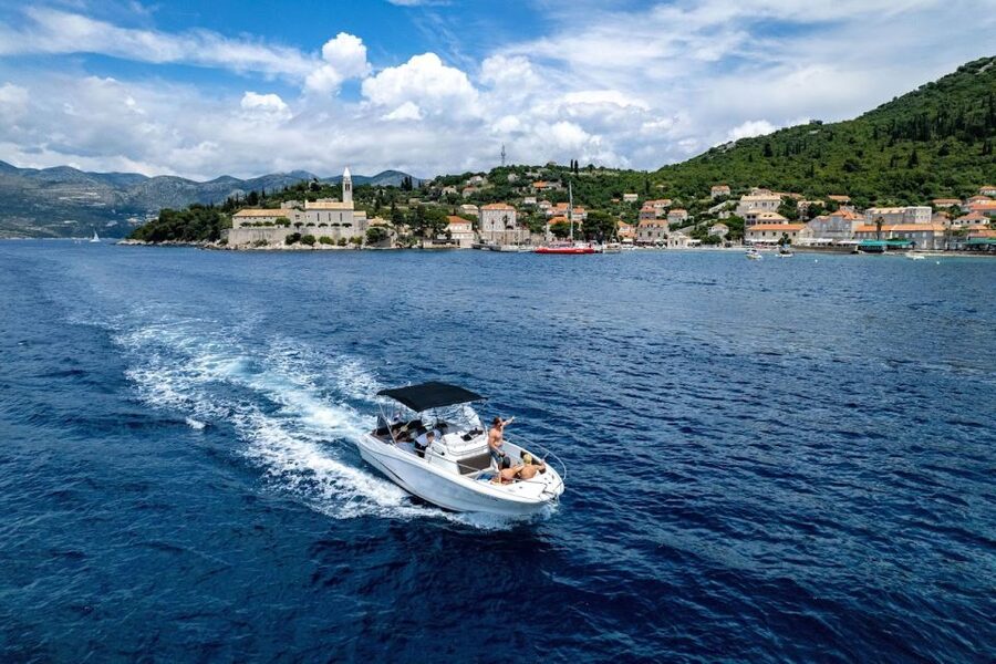 Dubrovnik: Elaphiti Islands Private Day Cruise by Speedboat - Lopud Šunj sandy beach and free time in the island village