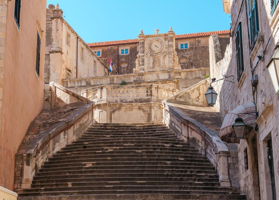 Dubrovnik: Epic Game of Thrones Tour + Lokrum & Saver Option - Stradun and Jesuit Stairs: where Dubrovnik reality helps the GoT scenes land