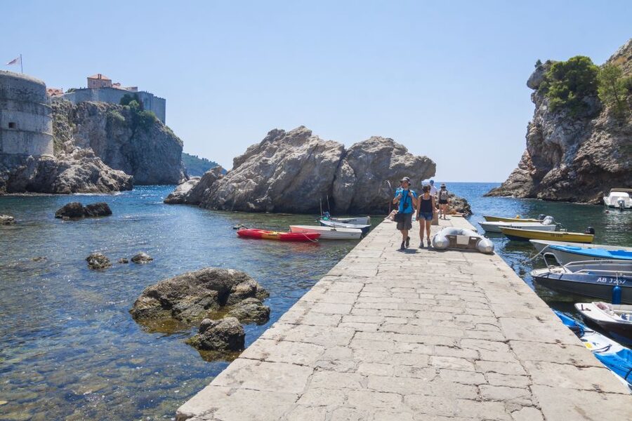 Dubrovnik: Game of Thrones Walking, Car and Boat Tour - Lokrum by Ferry: Qarth Gardens, Benedictine Monastery, and the Iron Throne