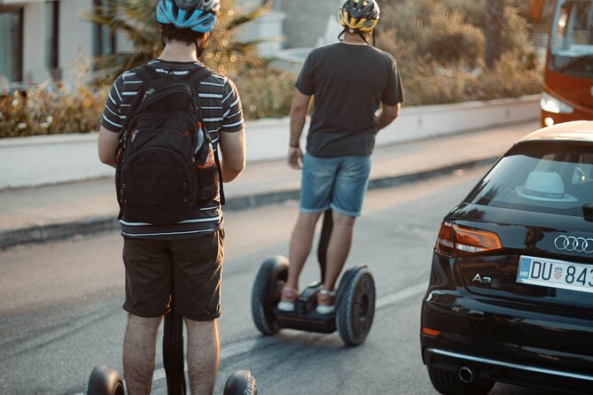 Dubrovnik Hidden Bays and Promenade Segway Guided Tour - Driving the Babin Kuk edge: seaside colors and a close-up bridge photo