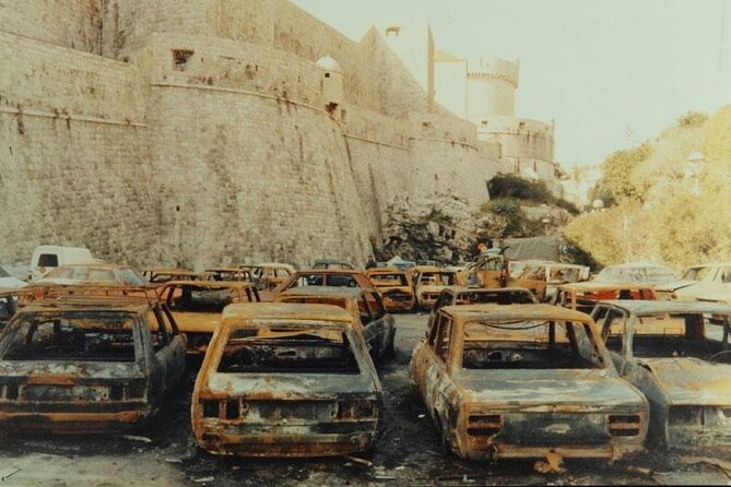 Dubrovnik Homeland War Private Tour - Stradun and the Buza Gate area, daily life overlaid with history
