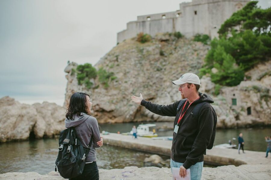 Dubrovnik: Insider 90-Minute Walking Tour With a Local - Ploče Gate and the first quick orientation stops