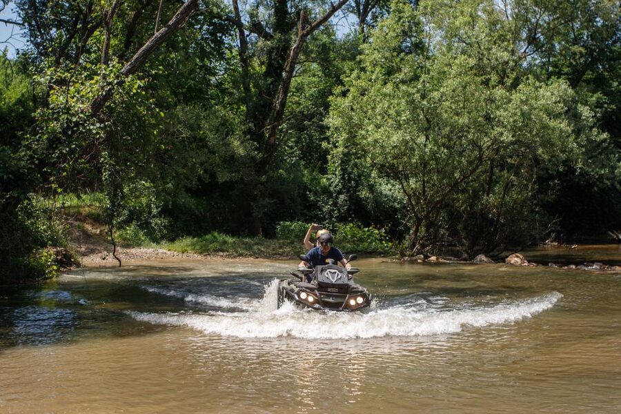Dubrovnik: Kojan Koral ATV Quad Safari with transport - A break from Dubrovnik, Konavle style