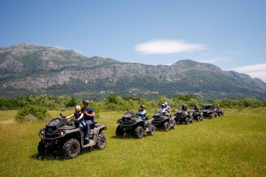 Dubrovnik: Kojan Koral ATV Quad Safari with transport - The second riding segment: photo stops and reserve terrain