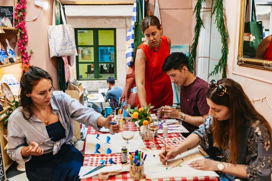 Dubrovnik: Local Wine, Dine and Design Workshop - Unlimited wine tastings that fit the evening instead of stealing the show