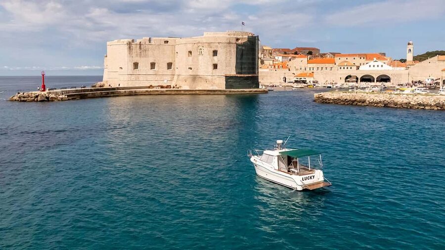 Dubrovnik: Lucky Boat Tour - Elaphite Islands and Blue Cave - Lucky Boat: a modern small-boat day for up to six