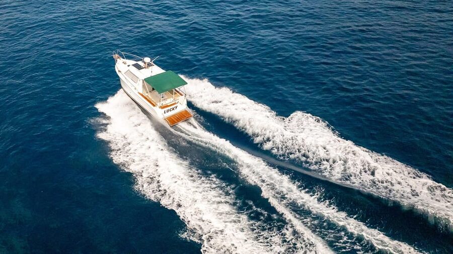 Dubrovnik: Lucky Boat Tour - Elaphite Islands and Blue Cave - Final Koločep swim and sunset, when the day slows down