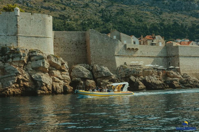Dubrovnik: Morning Blue Cave speedboat tour with drinks - Three Green Caves on Koločep: more water time and more variety