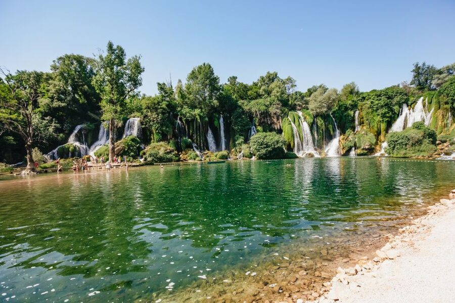 Dubrovnik: Mostar and Kravice Waterfalls Small-Group Tour - Kravice Waterfalls: swim options, tufa cascades, and early arrival comfort