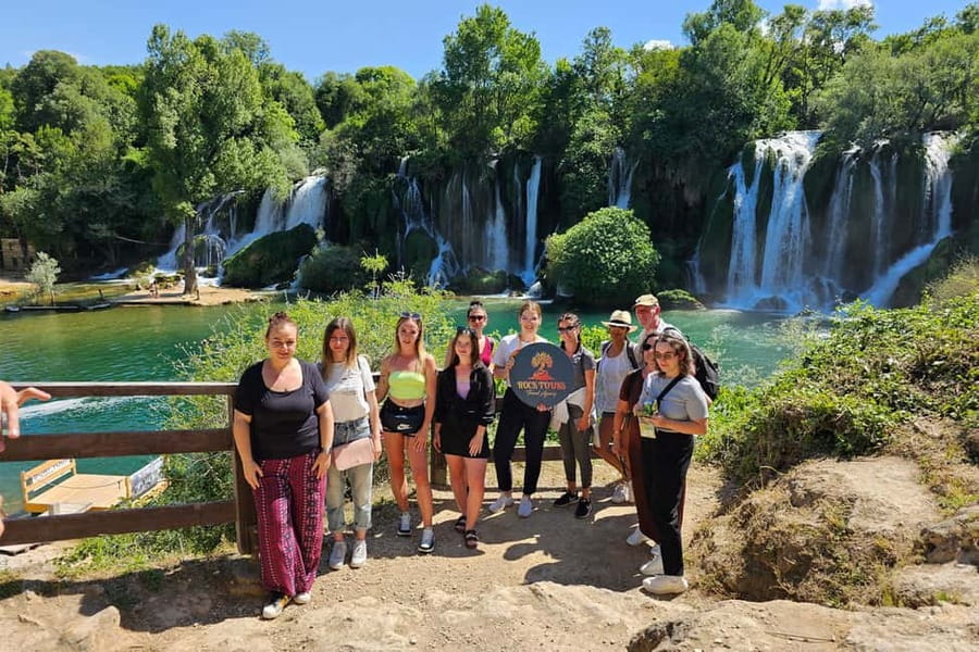 Dubrovnik: Mostar & Kravica Waterfalls Day Trip - From Dubrovnik to Bosnia in one day: what the timing feels like