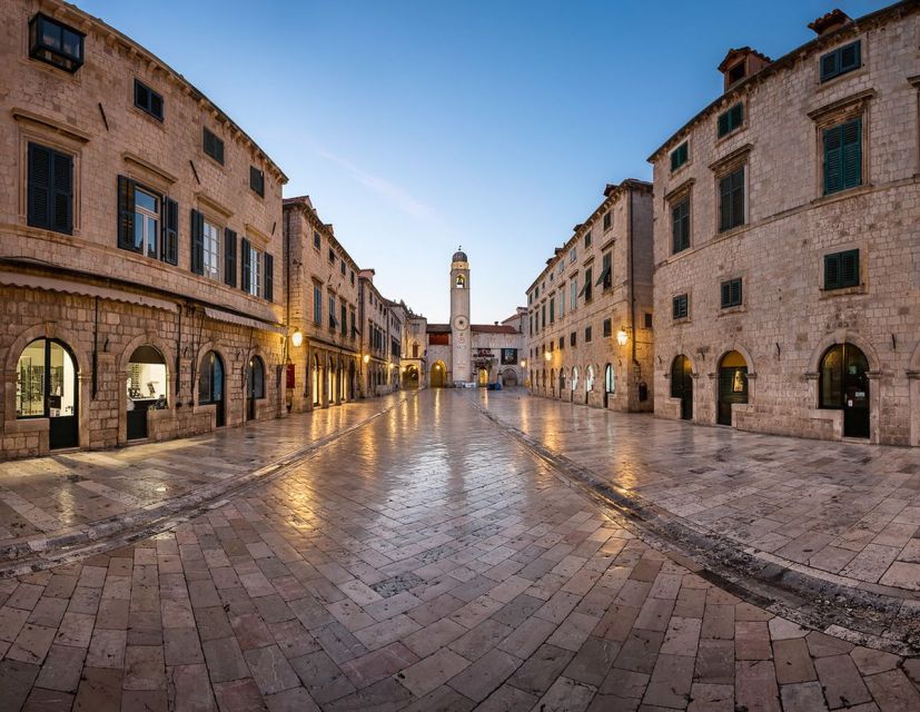 Dubrovnik: Old Town and City Walls Guided Walking Tour - Tickets, walking surfaces, and pace: plan for reality