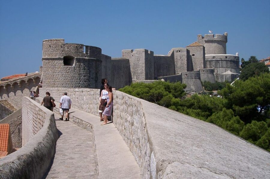 Dubrovnik: Old Town and City Walls Guided Walking Tour - Starting at Pile Square, getting your bearings fast