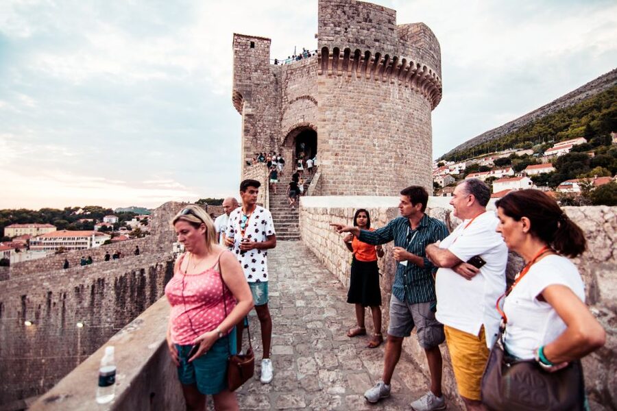 Dubrovnik: Old Town & City Walls Guided Tours Combo - Dubrovnik at two angles: Old Town streets first, walls second