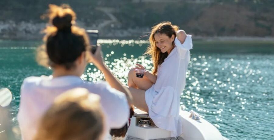 Dubrovnik: Private Boat Cruise at Sunset with Champagne - Lokrum Island caves and snorkel time, weather permitting
