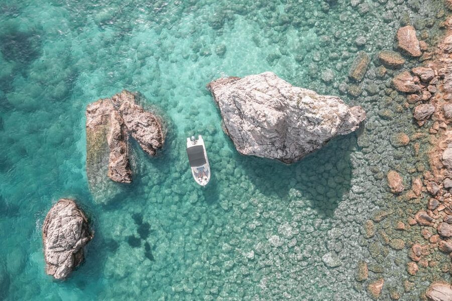 Dubrovnik: Private Boat Island Tour - Koločep Island: your first hour of lagoon swimming and cave light
