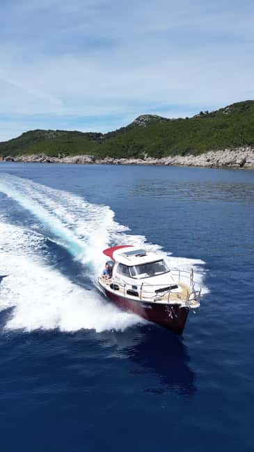 Dubrovnik: Private Boat Rental for Parties & Alcohol - Beach Šunj and the Three Caves idea (and how to choose your mood)