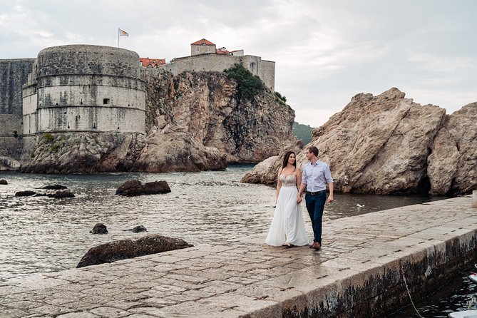 Dubrovnik Private Photoshoot with Local Professional Photographer - Church of St. Ignatius of Loyola: A Clean Change of Background