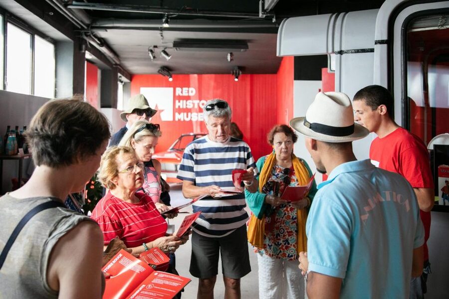 Dubrovnik: Red History Museum Regular Ticket - The politics and design section, where ideas become objects